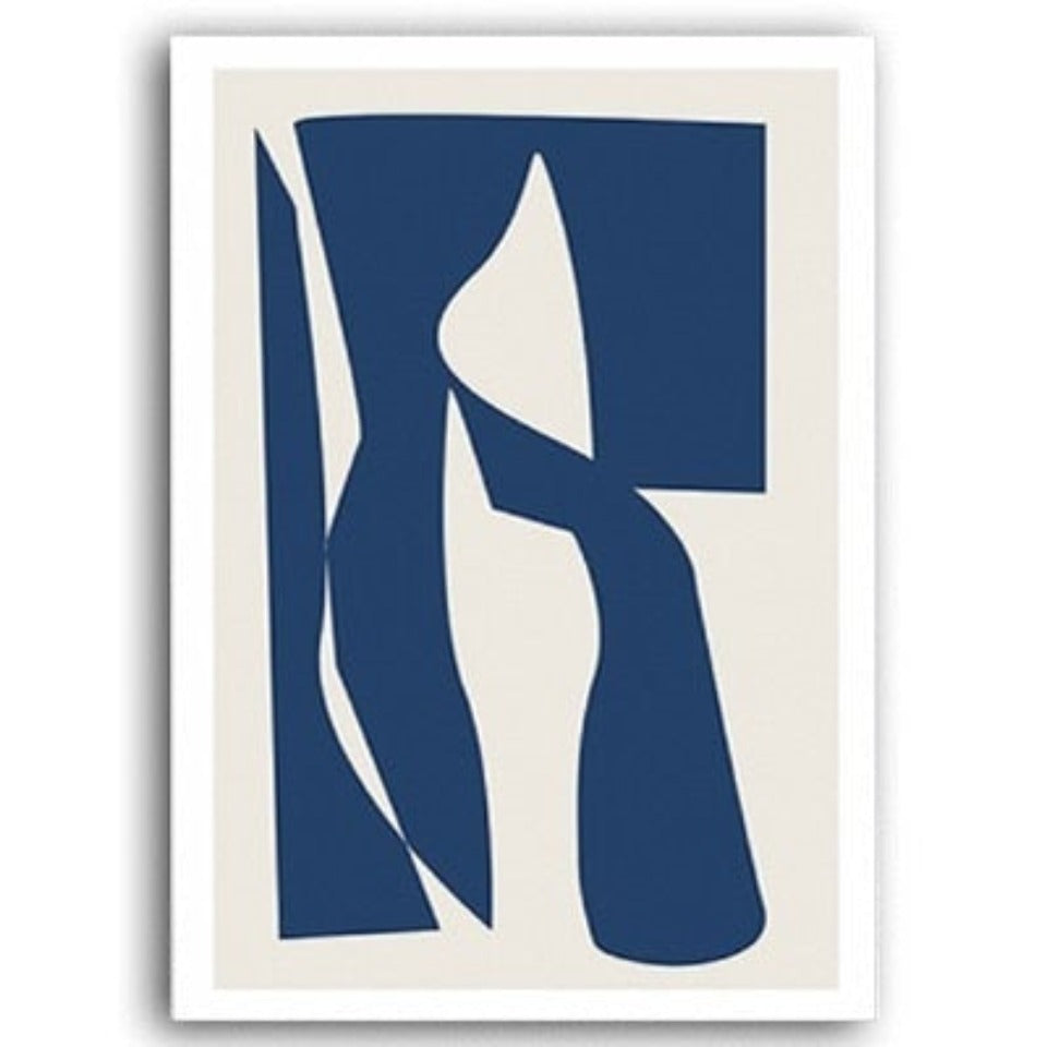Skandinavische Moderne Kunst – Leinwandgemälde