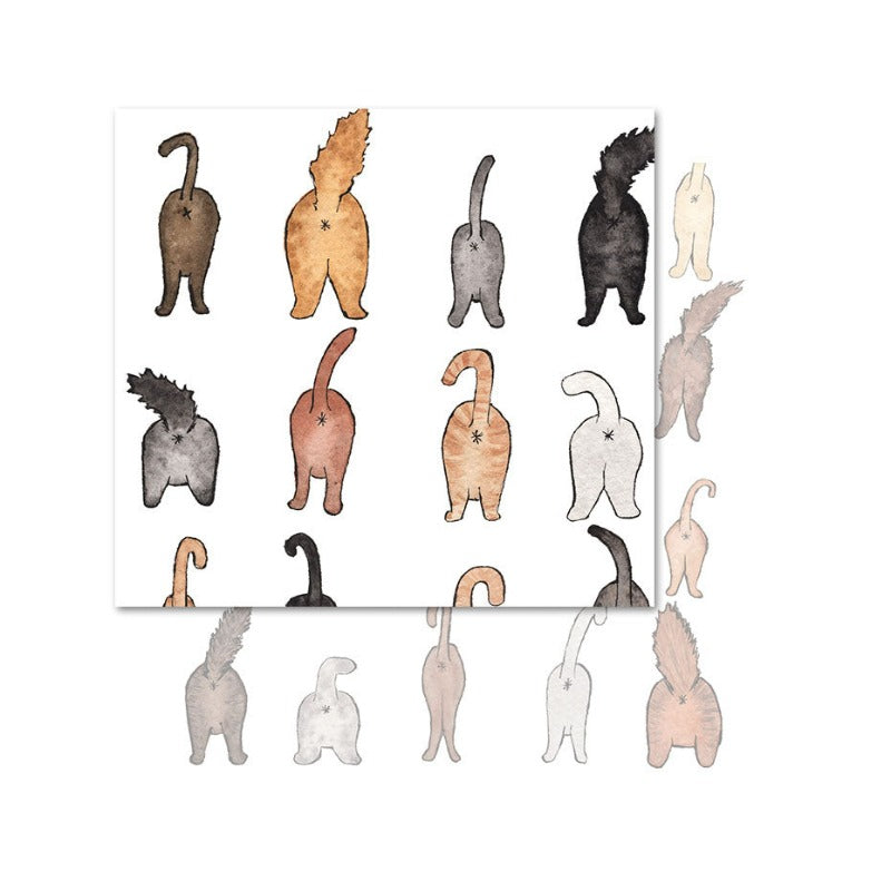 Katzen Von Back-Canvas Wandkunst Malerei