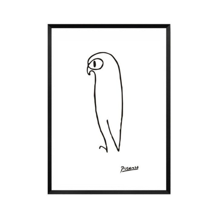 Tierskizzen - Leinwand Wandkunst Gemälde
