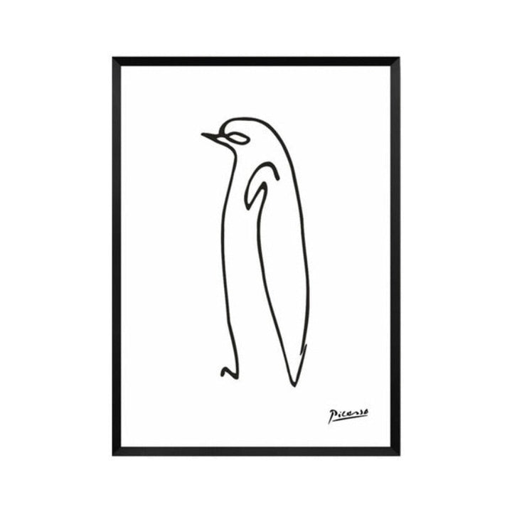 Tierskizzen - Leinwand Wandkunst Gemälde