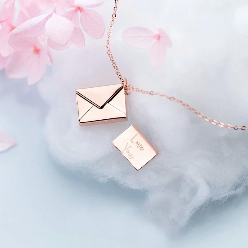 Love Letter Anhänger Halskette | Karnz