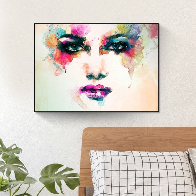 Schöne moderne Frauen - Leinwand Wandkunst Gemälde
