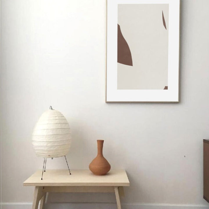 Minimalistische geometrische abstrakte Wandkunstbilder - Leinwand Wandkunst Malerei