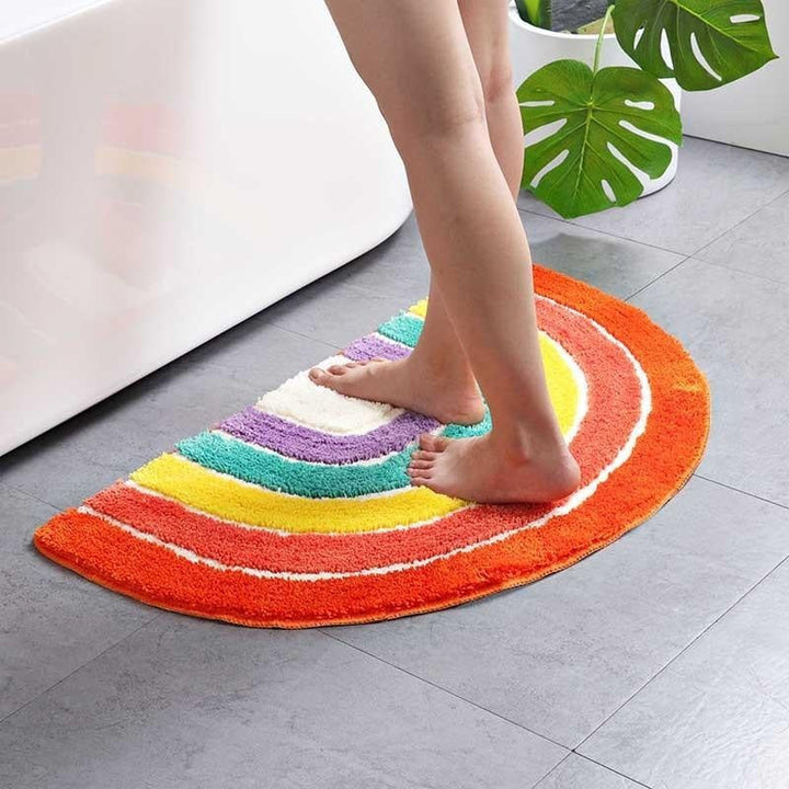 Regenbogen Badezimmermatte | Karnz