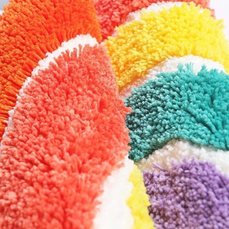 Regenbogen Badezimmermatte | Karnz