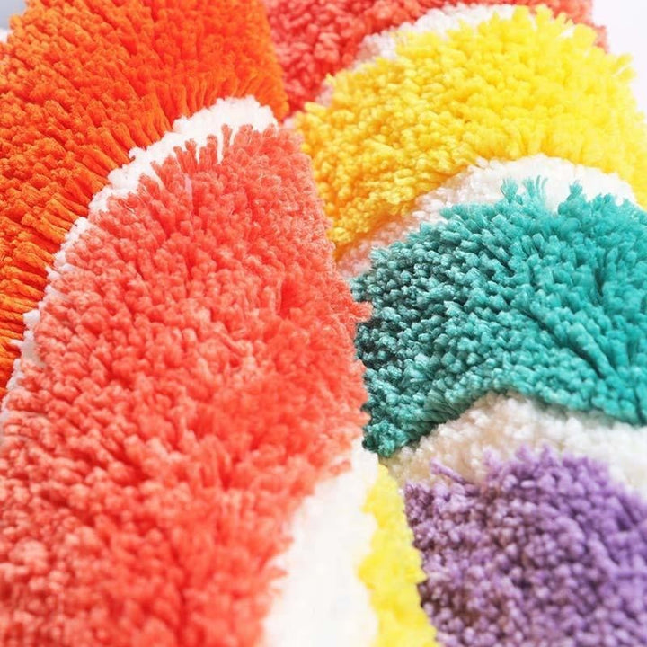 Regenbogen Badezimmermatte | Karnz