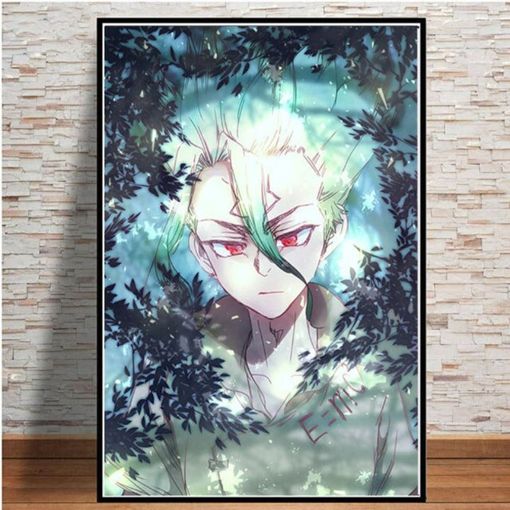 Anime Buddies - Leinwand Wandkunst Gemälde
