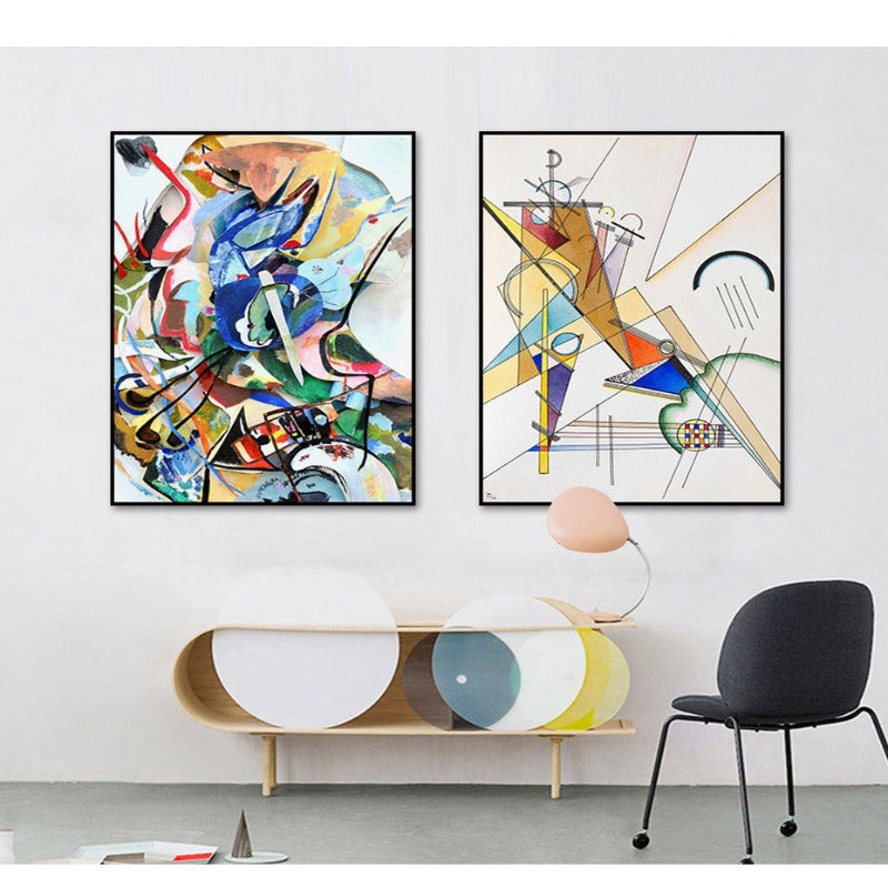 Vintage Wassily Kandinsky - Leinwandbild