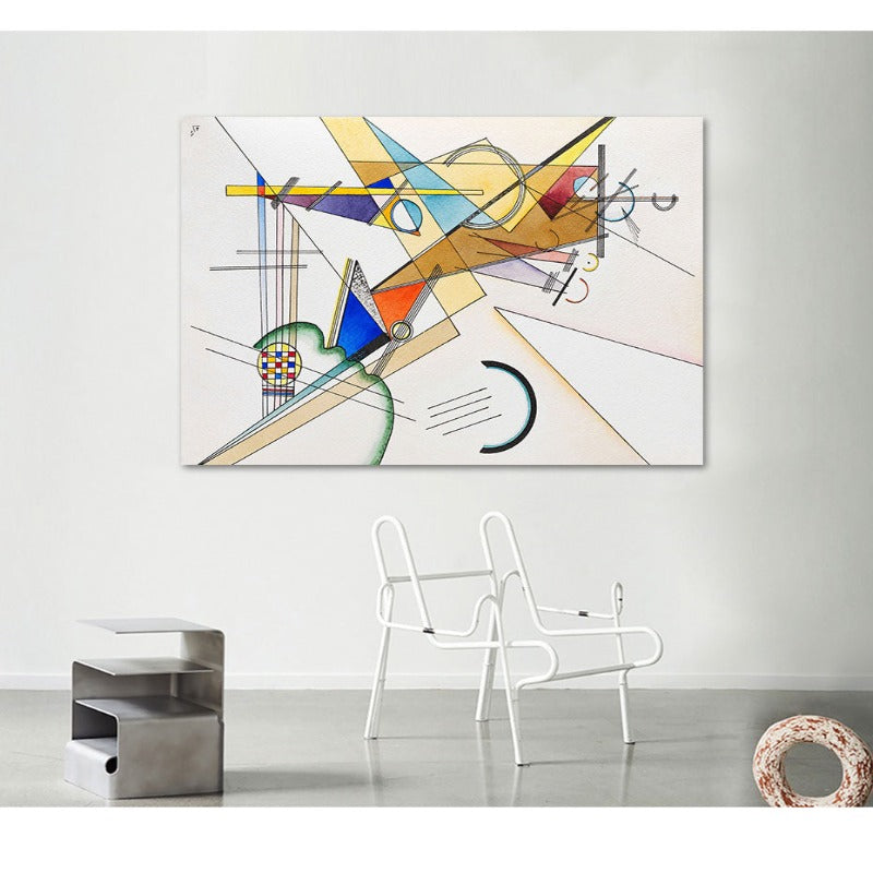 Vintage Wassily Kandinsky - Leinwandbild