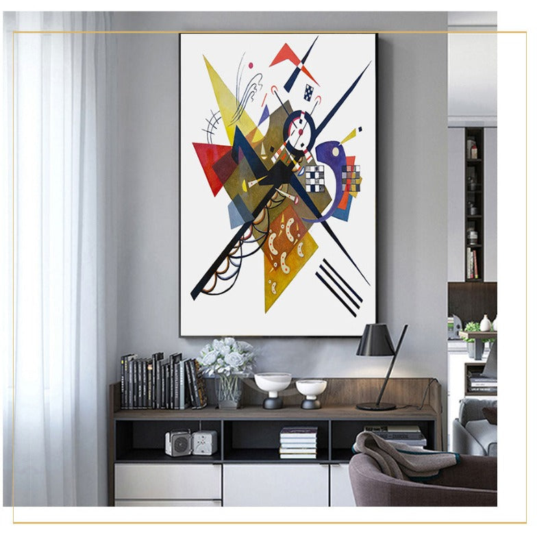 Vintage Wassily Kandinsky - Leinwandbild