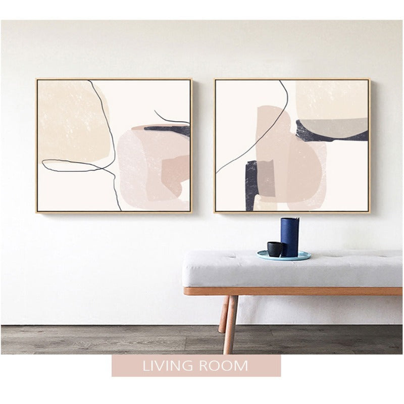 Abstract Marmor - Leinwand Wandkunst Gemälde
