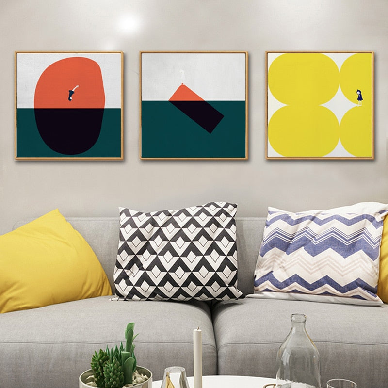 Wandbilder mit Cartoonmotiven fürs Kinderzimmer – Leinwandbilder