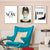 Poster mit inspirierendem Lebenszitat – Leinwandbild