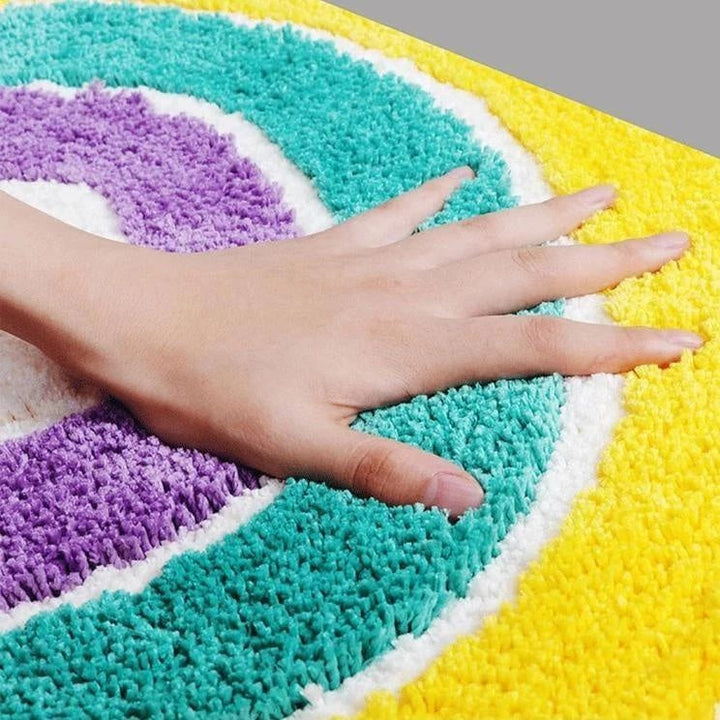 Regenbogen Badezimmermatte | Karnz