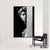 Vintage-David-Figur-Skulptur – Leinwandbild