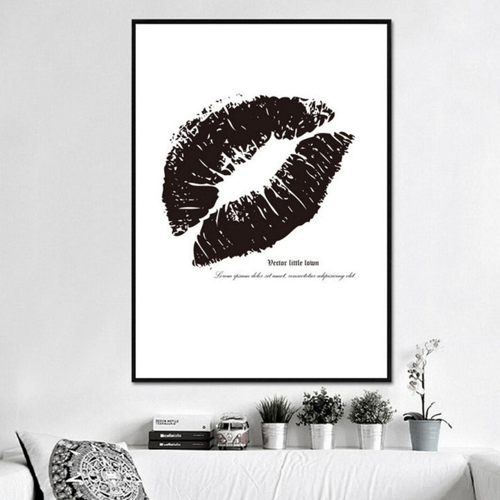 Liebe Herz Wein Drucke Küchenposter - Leinwand Wandkunst Malerei