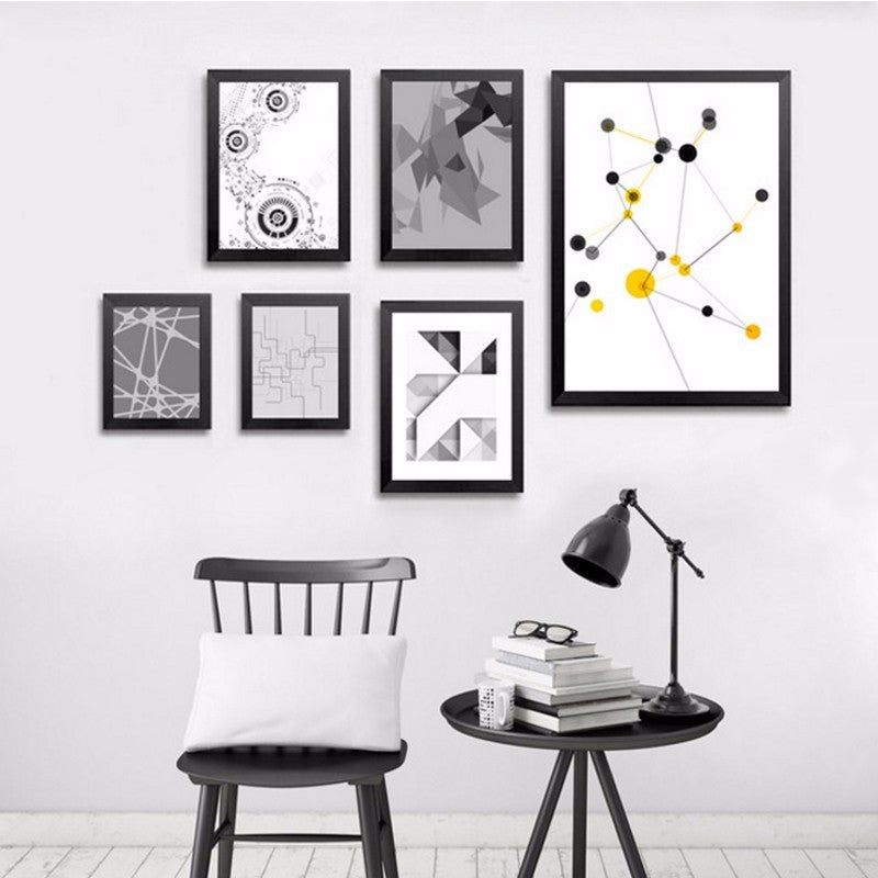 Casual Thought Points-Canvas Wandkunst Malerei