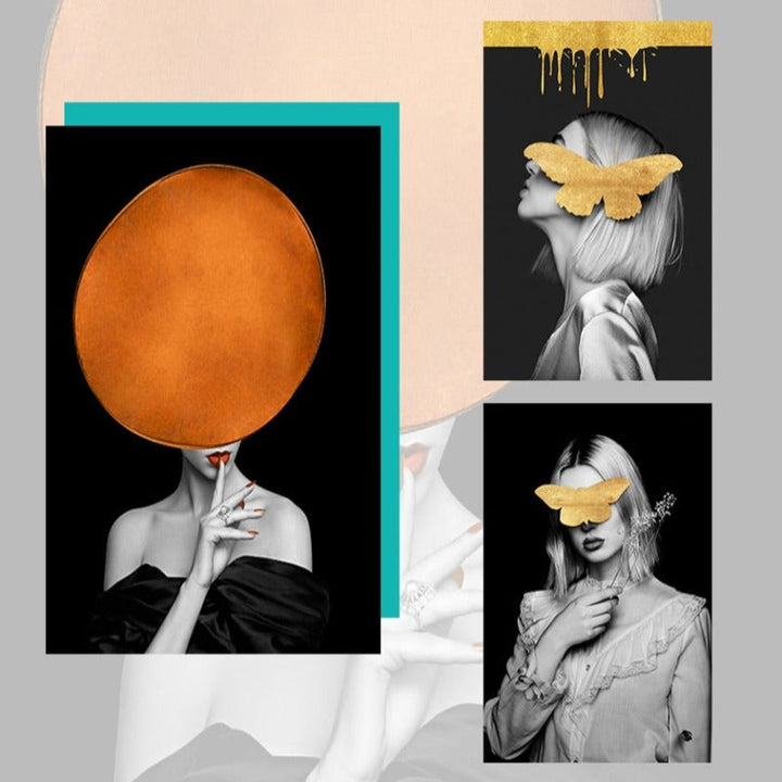 Figuren Bilder Wandkunst - Leinwand Wandkunstgemälde
