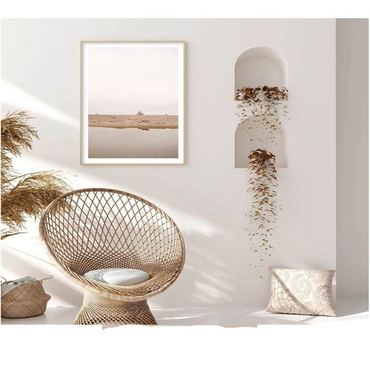 Himmlischer Strand - Leinwand Wandkunst Malerei