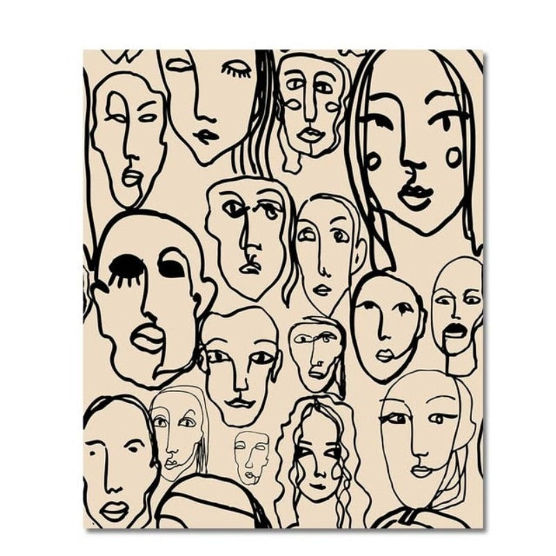 Schöne abstrakte Love-Yourself - Leinwand Wandkunst Malerei