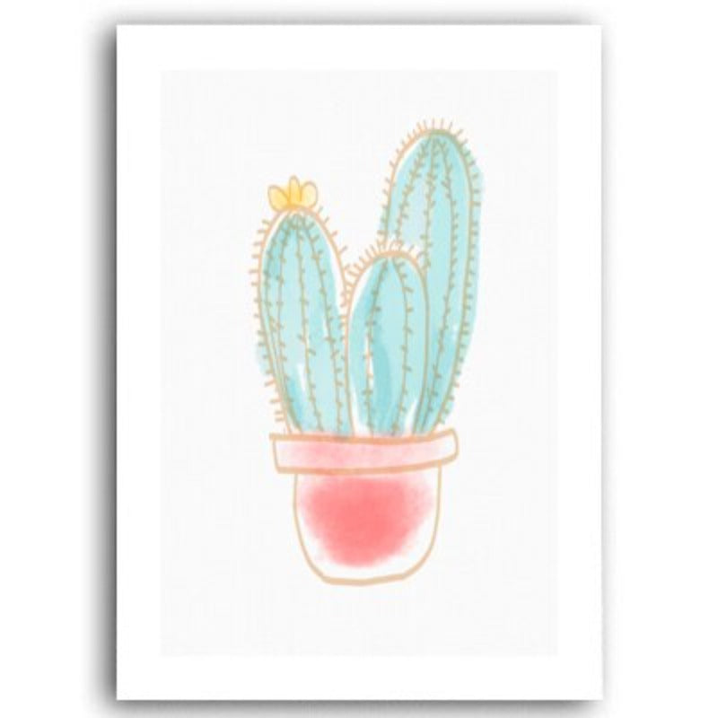 Pink Sweet-Heart Skandinavien - Leinwand Wandkunst Malerei
