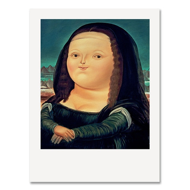 Renaissance-Figur aus Europa – Leinwandbild