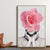 Pink Flower - Leinwand Wandkunst Malerei