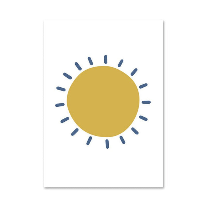 Sonniger Regenbogen – Leinwandbild