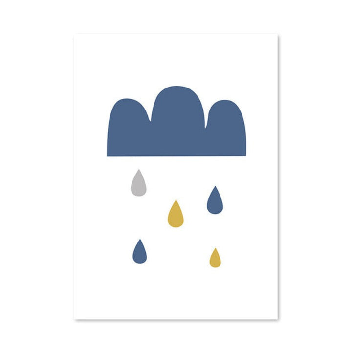 Sonniger Regenbogen – Leinwandbild