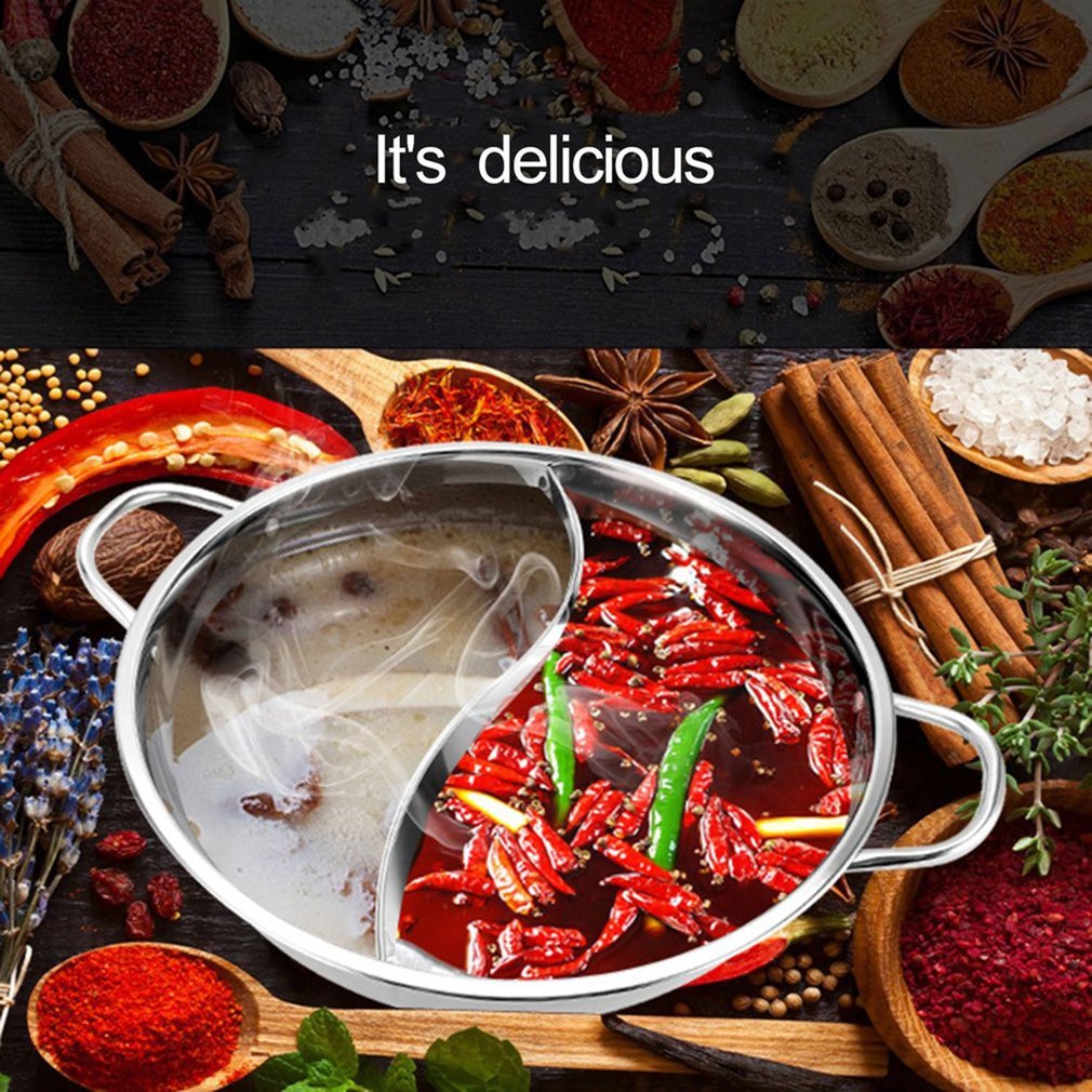 Hot Pot Twin Geteilter Edelstahl Topf | Karnz