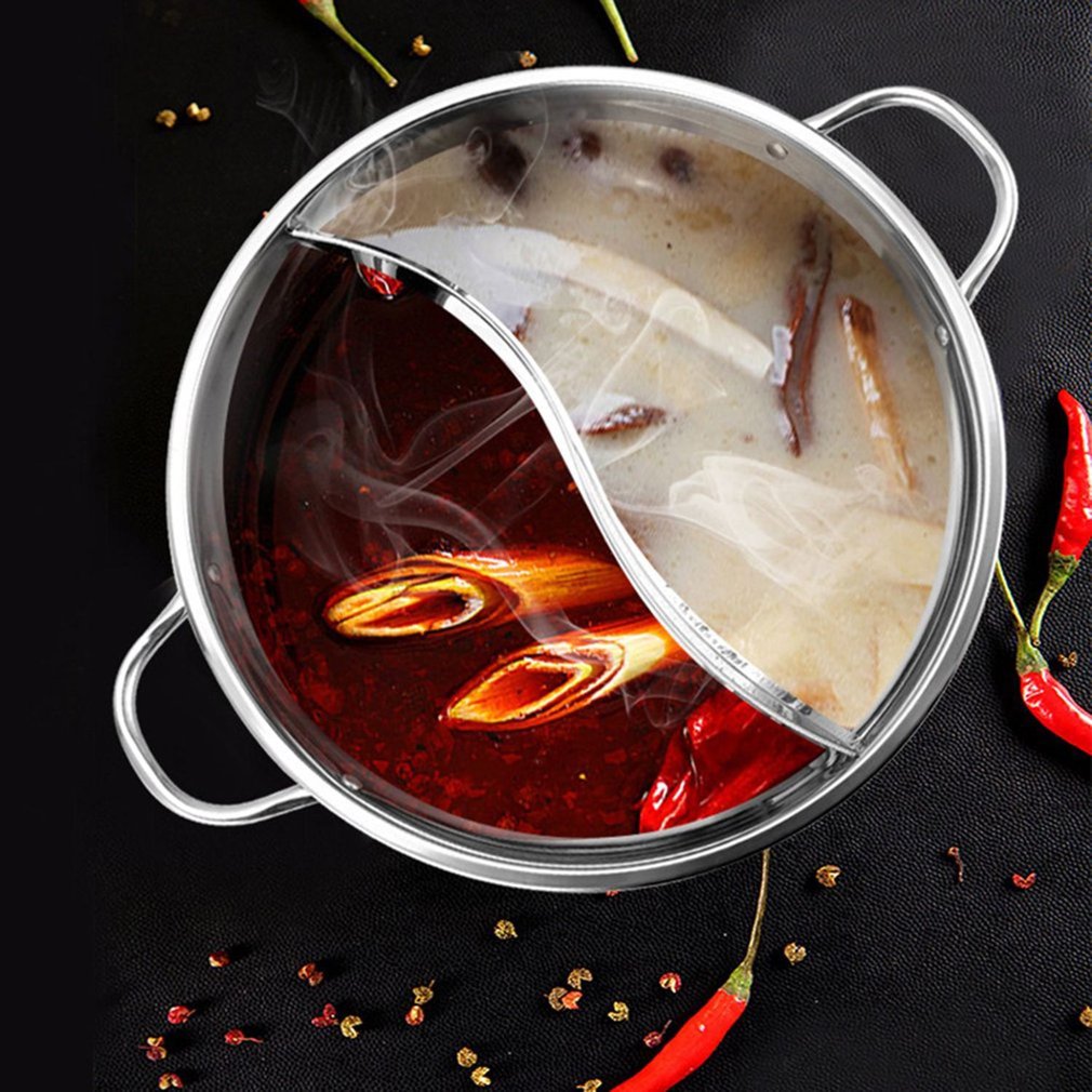 Hot Pot Twin Geteilter Edelstahl Topf | Karnz