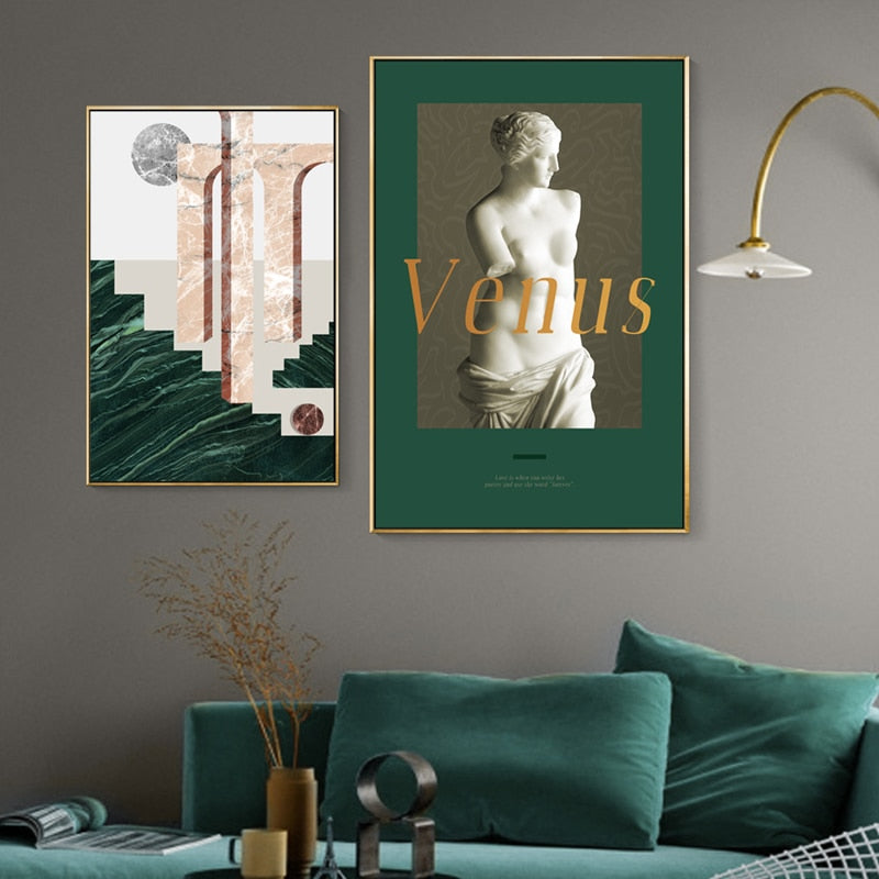 Vintage Venus – Leinwandbild