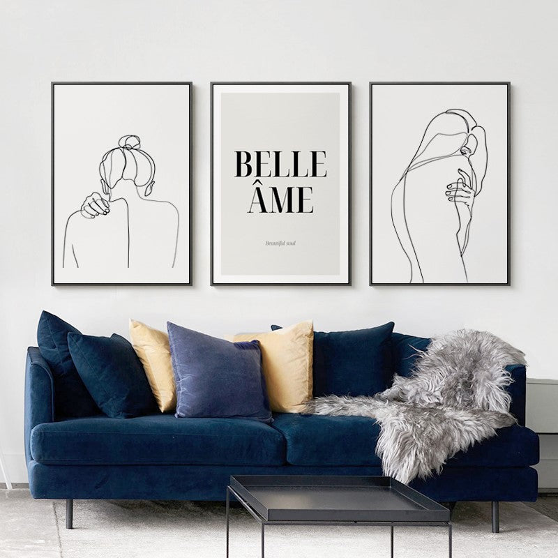 Beautiful Soul - Leinwand Wandkunstmalerei