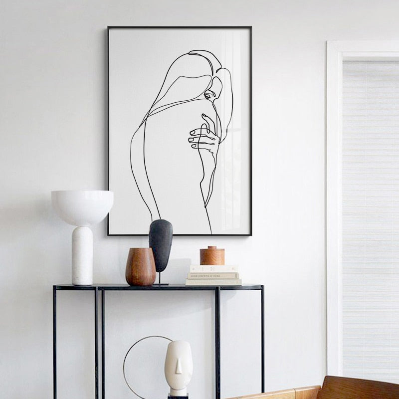 Beautiful Soul - Leinwand Wandkunstmalerei