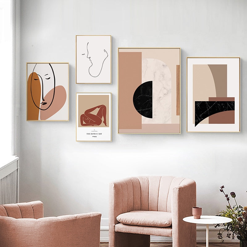 Skandinavische Lebensart – Leinwandbild
