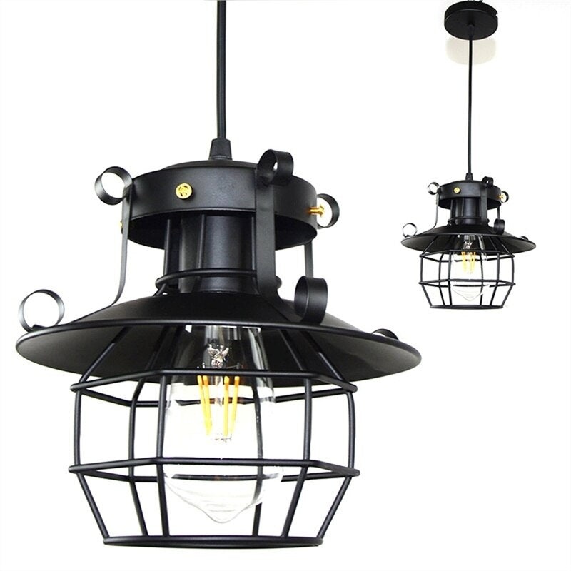 Sandsberg Antike industrielle Loft-Deckenlampe