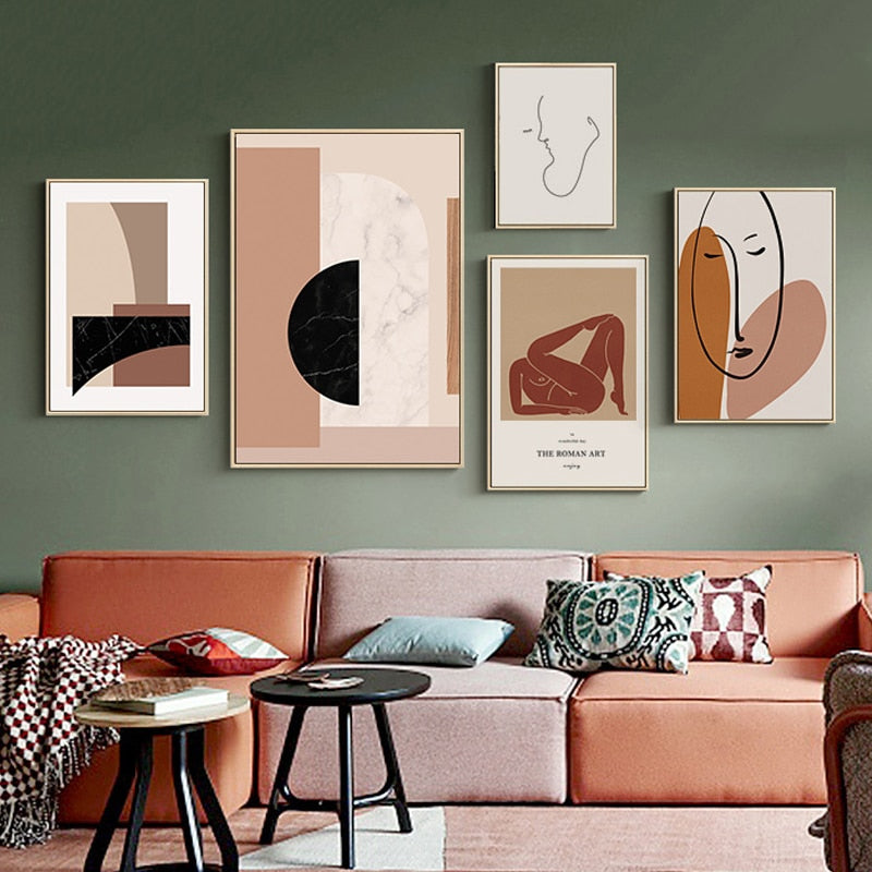 Skandinavische Lebensart – Leinwandbild
