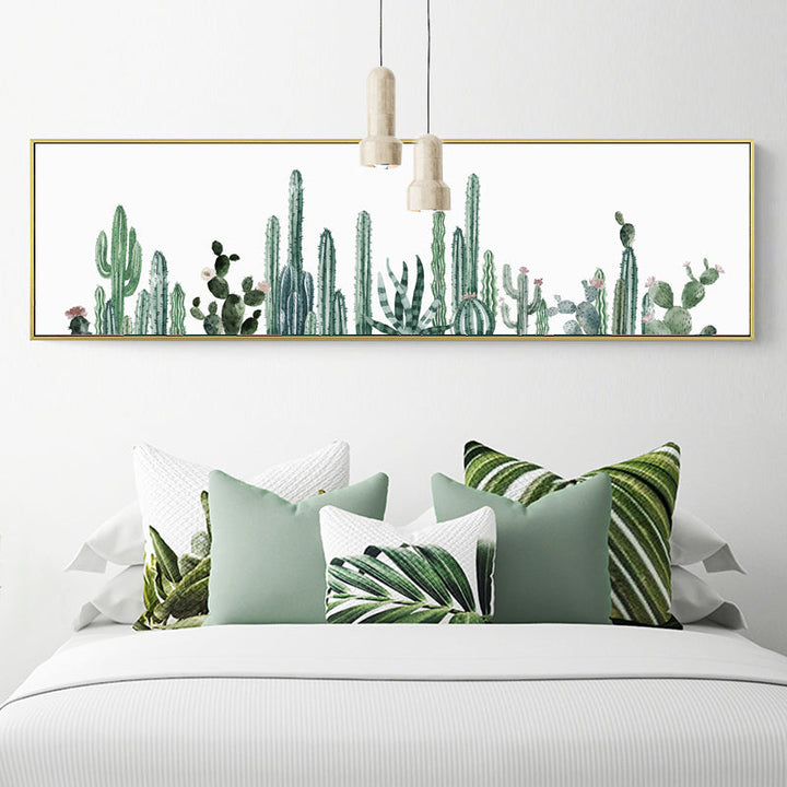 Nordisches Kaktusblumen-Poster – Leinwandbild