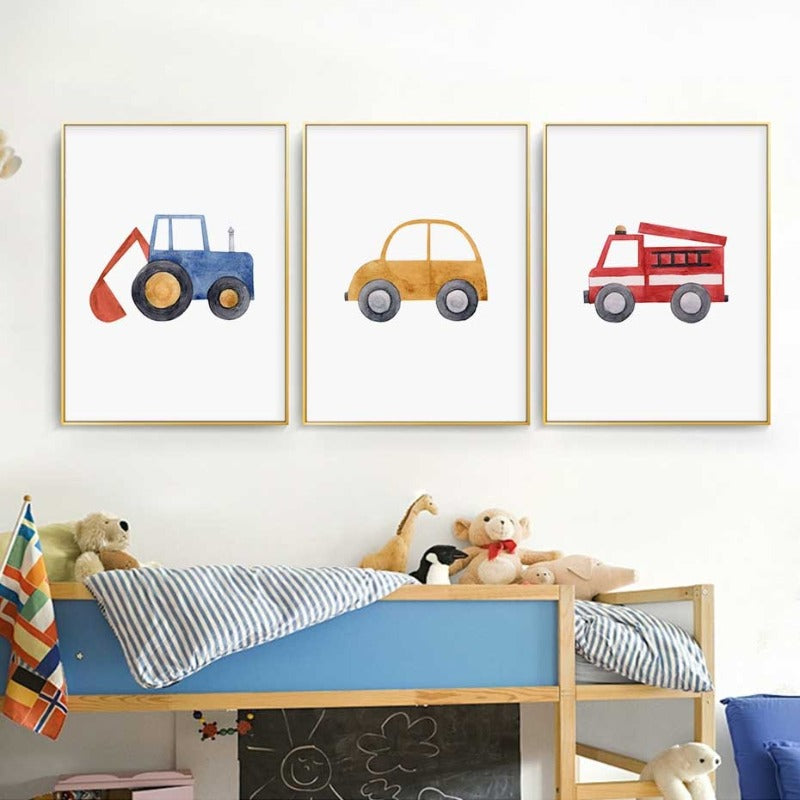 Baby Travels - Leinwand Wandkunst Malerei