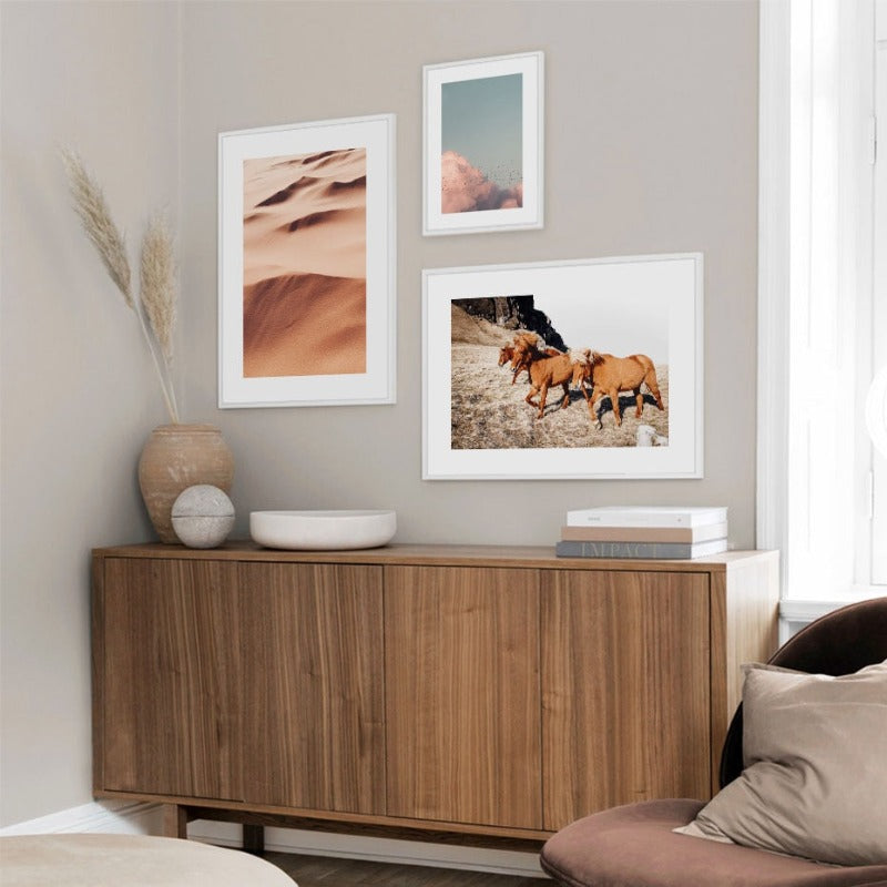 Boho Poster - Leinwand Wandkunst Gemälde