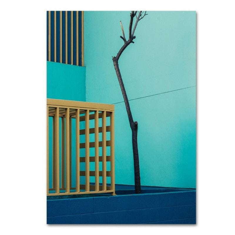 City Views-Canvas Wandkunst Gemälde