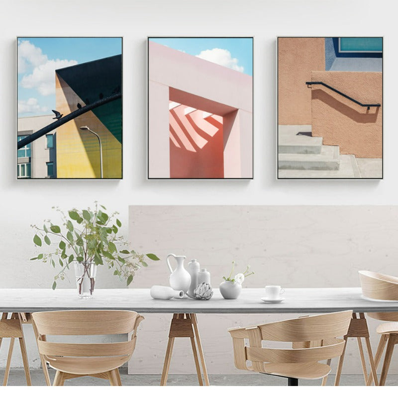 City Views-Canvas Wandkunst Gemälde
