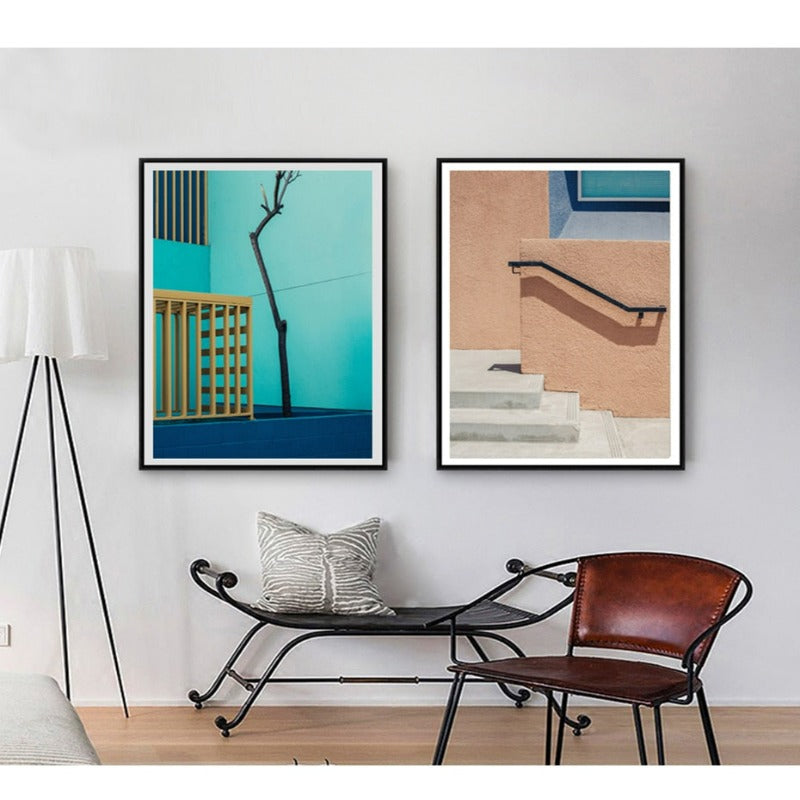 City Views-Canvas Wandkunst Gemälde