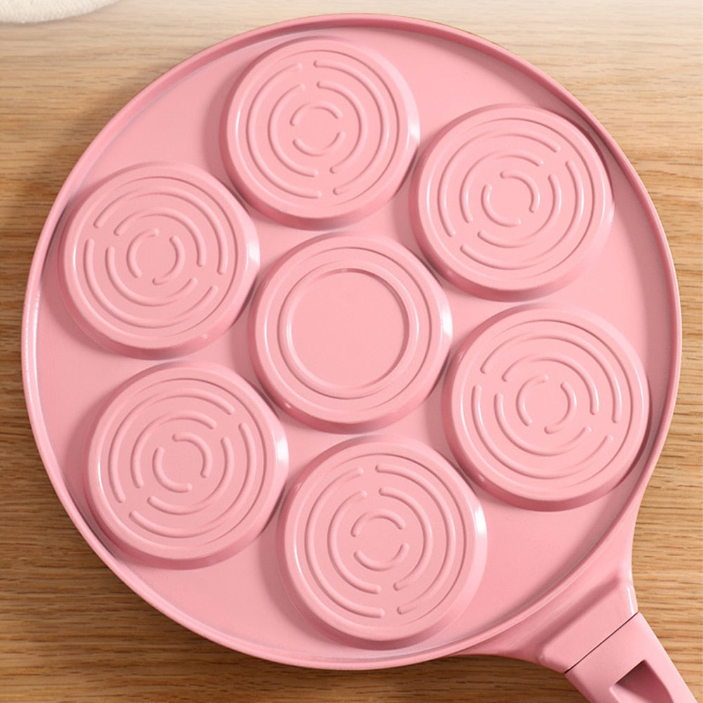 Frühstücks Tier Pfannkuchen Beschichtete Pfanne