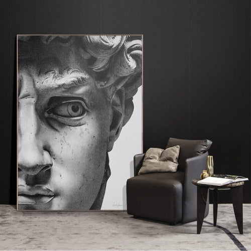Vintage David Plaster - Leinwandbild