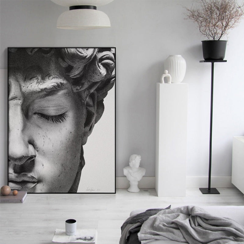 Vintage David Plaster - Leinwandbild