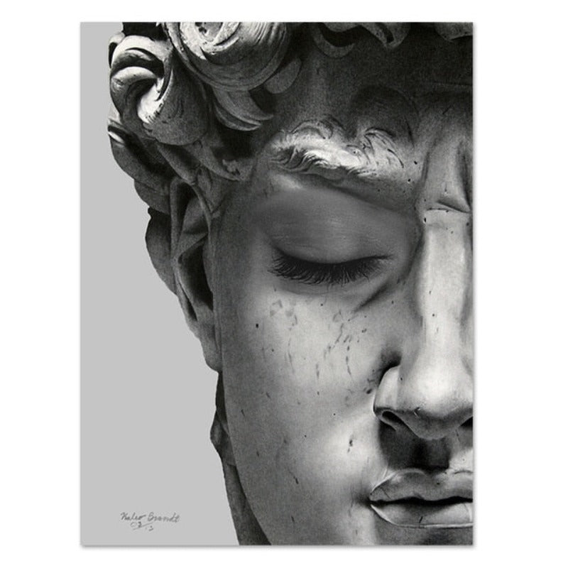 Vintage David Plaster - Leinwandbild