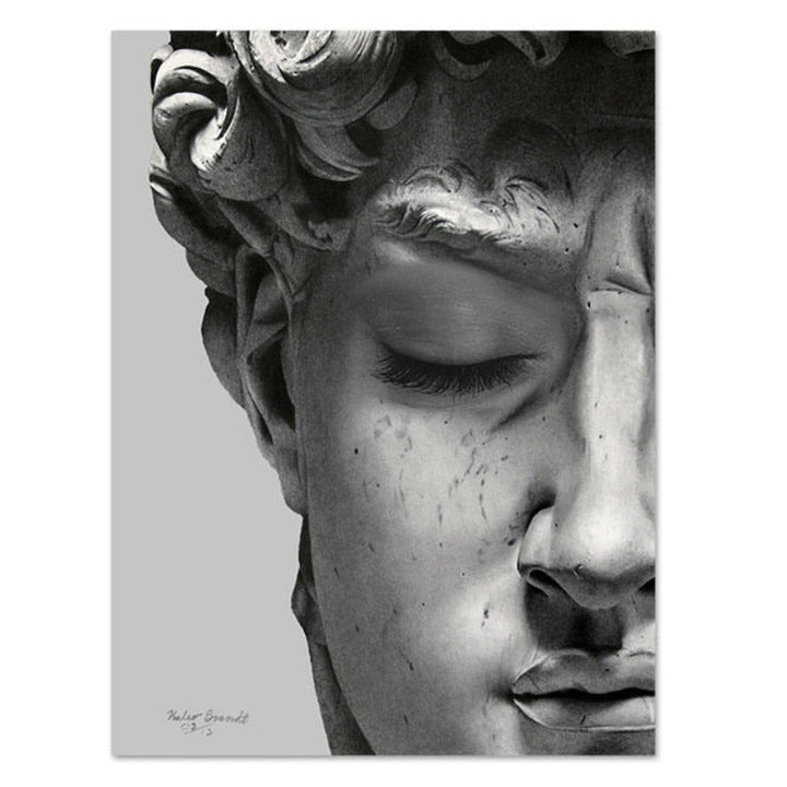 Vintage David Plaster - Leinwandbild