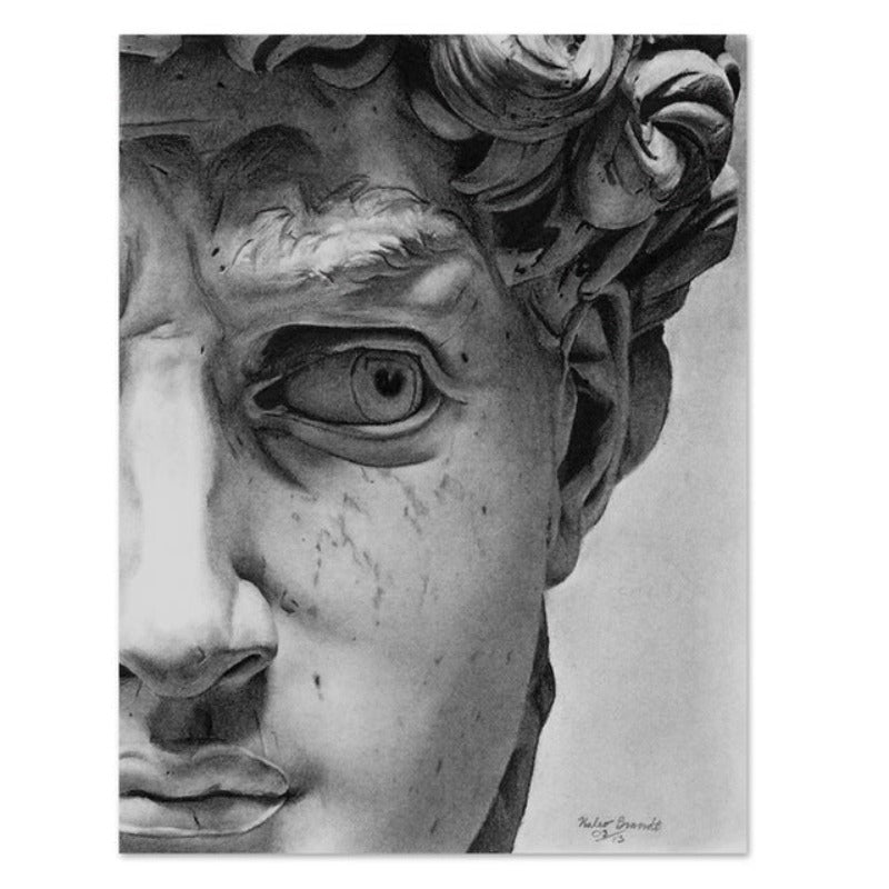 Vintage David Plaster - Leinwandbild