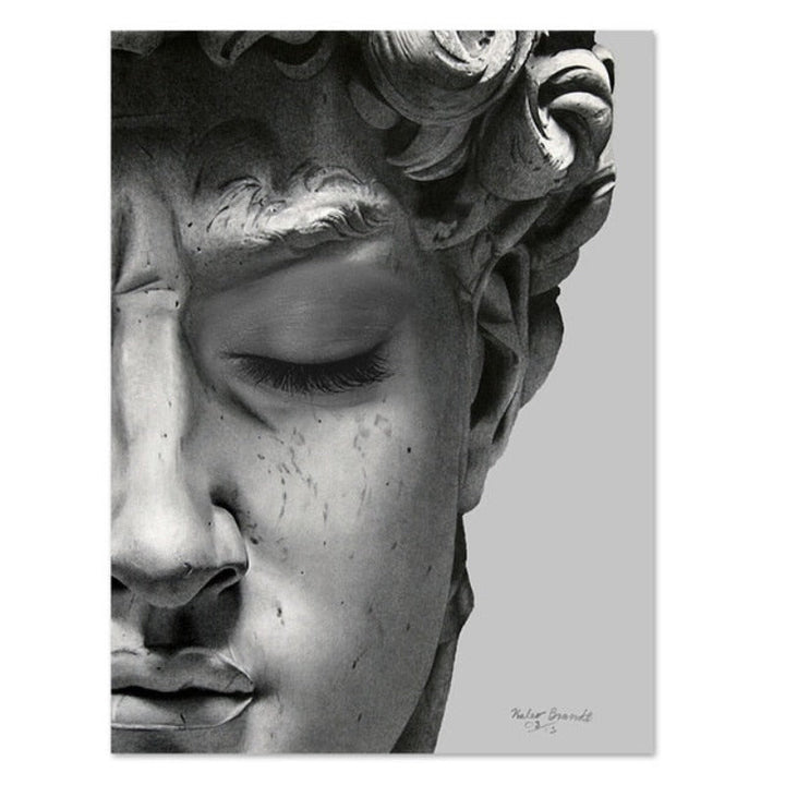 Vintage David Plaster - Leinwandbild